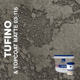 Жидкие обои Silk Plaster Декоративная штукатурка TUFINO & Topcoat MATTE 03-100, 03-116, Серый
