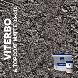 Жидкие обои Silk Plaster Декоративная штукатурка VITERBO & Topcoat MATTE 03-100, 03-310, Серый