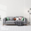 Жидкие обои Silk Plaster Жидкие обои Жидкие обои Fort 513, Белый Серый Серебро
