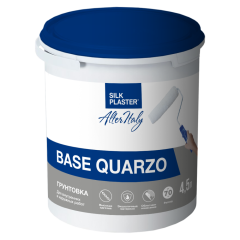 Жидкие обои Silk Plaster Грунтовка ALTERITALY BASE QUARZO (БАЗА КВАРЦО) 4,5 л под декоративные штукатурки Mixart, Termoli, Breeze,