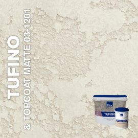 Жидкие обои Silk Plaster Декоративная штукатурка TUFINO & Topcoat MATTE 03-100, 03-1201, Бежевый