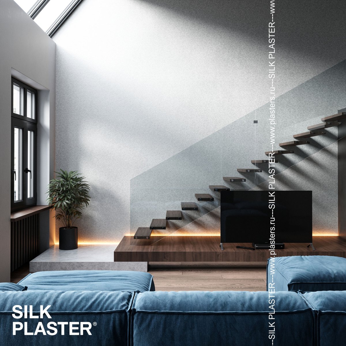Жидкие обои Silk Plaster Жидкие обои Жидкие обои Relief 330, Серый
