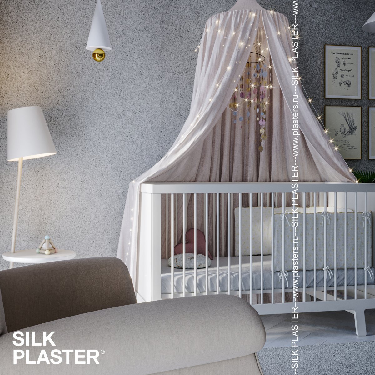Жидкие обои Silk Plaster Жидкие обои Жидкие обои South 941, Серый