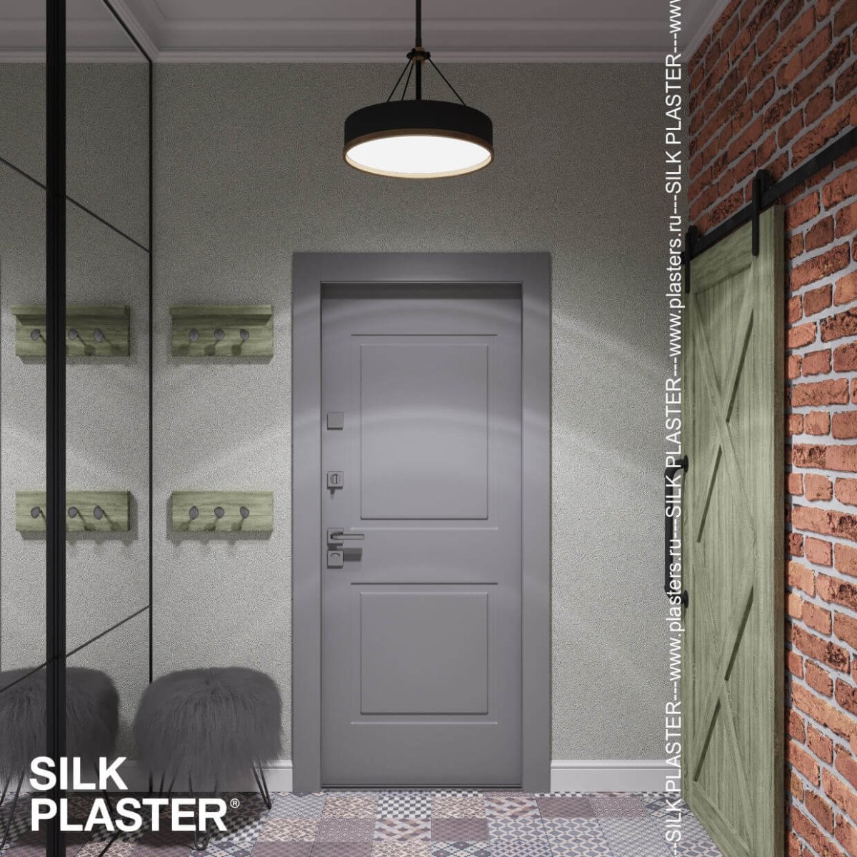 Жидкие обои Silk Plaster Жидкие обои Жидкие обои Fort 511, Серый