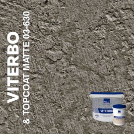 Жидкие обои Silk Plaster Декоративная штукатурка VITERBO & Topcoat MATTE 03-100, 03-630, Серый