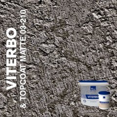 Жидкие обои Silk Plaster Декоративная штукатурка VITERBO & Topcoat MATTE 03-100, 03-210, Серый