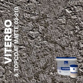Жидкие обои Silk Plaster Декоративная штукатурка VITERBO & Topcoat MATTE 03-100, 03-210, Серый