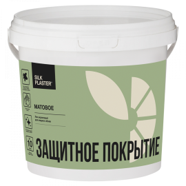 Жидкие обои Silk Plaster Лак для жидких обоев Silk Plaster 1 л,