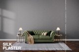 Жидкие обои Silk Plaster Жидкие обои Шелковая штукатурка Miracle 1040, Серый Черный