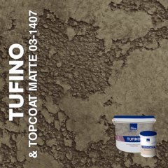 Жидкие обои Silk Plaster Декоративная штукатурка TUFINO & Topcoat MATTE 03-100, 03-1407, Оливковый