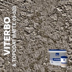 Жидкие обои Silk Plaster Декоративная штукатурка VITERBO & Topcoat MATTE 03-100, 03-320, Серый