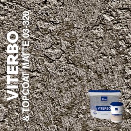 Жидкие обои Silk Plaster Декоративная штукатурка VITERBO & Topcoat MATTE 03-100, 03-320, Серый