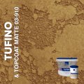 Жидкие обои Silk Plaster Декоративная штукатурка TUFINO & Topcoat MATTE 03-100, 03-910, Коричневый