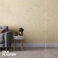 Жидкие обои Silk Plaster Жидкие обои Жидкие обои Air line 608, Коричневый Бежевый Желтый