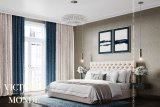 Жидкие обои Silk Plaster Жидкие обои Шелковая штукатурка Victoria du Monde La Loire 203, Серый Коричневый Золото