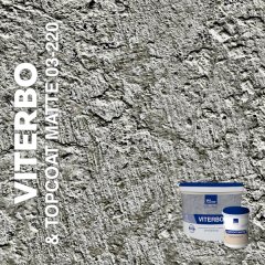 Жидкие обои Silk Plaster Декоративная штукатурка VITERBO & Topcoat MATTE 03-100, 03-220, Серый