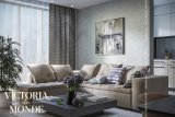 Жидкие обои Silk Plaster Жидкие обои Шелковая штукатурка Victoria du Monde Versailles II 1104, Серый Серебро