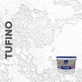 Жидкие обои Silk Plaster Декоративная штукатурка TUFINO (ТУФИНО) Naturale с эффектом травертина, цвет белый / под колеровку, 15 кг,