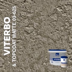 Жидкие обои Silk Plaster Декоративная штукатурка VITERBO & Topcoat MATTE 03-100, 03-625, Серый