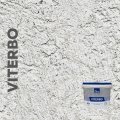 Жидкие обои Silk Plaster Декоративная штукатурка AlterItaly VITERBO (ВИТЕРБО) Naturale с эффектом арт-бетона,  цвет белый / под колеровку, 15 кг,
