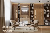 Жидкие обои Silk Plaster Жидкие обои Шелковая штукатурка Victoria Du Monde Versailles V159, Коричневый Золото