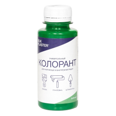 Жидкие обои Silk Plaster Колорант универсальный цвет зеленый,