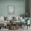 Жидкие обои Silk Plaster Жидкие обои Жидкие обои Victoria 723, Зеленый Голубой