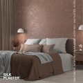 Жидкие обои Silk Plaster Декоративное покрытие BRIATICO 02-803, Коричневый