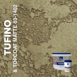 Жидкие обои Silk Plaster Декоративная штукатурка TUFINO & Topcoat MATTE 03-100, 03-1402, Оливковый