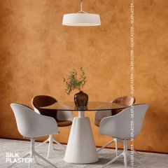 Жидкие обои Silk Plaster Декоративное покрытие CORSICO 02-775 08l, Коричневый