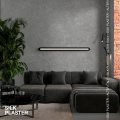 Жидкие обои Silk Plaster Декоративная штукатурка VITERBO & Topcoat MATTE 03-100, 03-225, Серый