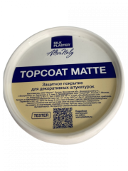 Жидкие обои Silk Plaster Тестер защитного покрытия AlterItaly Topcoat Matte под декоративные штукатурки Tufino, Viterbo под колеровку 0,25 л,