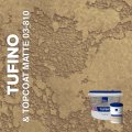Жидкие обои Silk Plaster Декоративная штукатурка TUFINO & Topcoat MATTE 03-100, 03-810, Коричневый