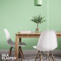 Жидкие обои Silk Plaster Жидкие обои Шёлковая штукатурка Art design 230, Зеленый