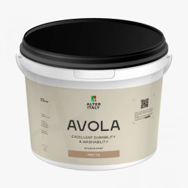 Жидкие обои Silk Plaster Краска AlterItaly AVOLA MATTE белая, база С, объем 0.9, 4.5 и 9 л,