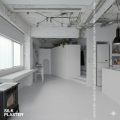 Жидкие обои Silk Plaster Декоративное покрытие AlterItaly ROVIGO Medium (РОВИГО Средний) 106 с эффектом Микроцемент 7 кг, Серый