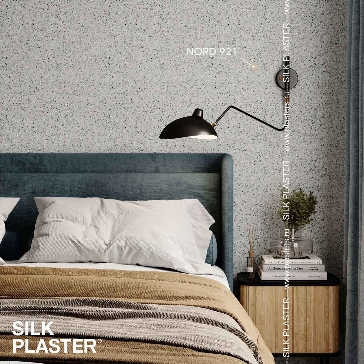 Жидкие обои Silk Plaster Жидкие обои Жидкие обои Nord 921, Белый