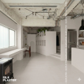 Жидкие обои Silk Plaster Декоративное покрытие AlterItaly ROVIGO Medium (РОВИГО Средний) 601 с эффектом Микроцемент 15 кг, Бежевый