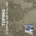 Жидкие обои Silk Plaster Декоративная штукатурка TUFINO & Topcoat MATTE 03-100, 03-1306, Зеленый
