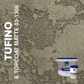 Жидкие обои Silk Plaster Декоративная штукатурка TUFINO & Topcoat MATTE 03-100, 03-1306, Зеленый