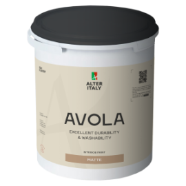 Жидкие обои Silk Plaster Краска AlterItaly AVOLA белая, база С, объем 4.5 л, Белый
