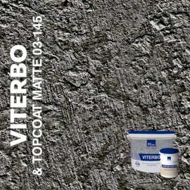 Жидкие обои Silk Plaster Декоративная штукатурка VITERBO & Topcoat MATTE 03-100, 03-145, Серый