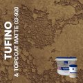 Жидкие обои Silk Plaster Декоративная штукатурка TUFINO & Topcoat MATTE 03-100, 03-920, Коричневый